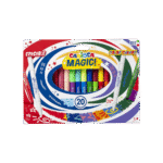 CARIOCA ΜΑΡΚΑΔΟΡΟΙ 9+9+2 ΧΡΩΜΑΤΑ JUMBO MAGIC CAMBIACOLOR 20 ΤΕΜΑΧΙΑ