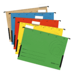 HERLITZ ΦΑΚΕΛΟΣ ΚΡΕΜΑΣΤΟΣ A4 ΑΣΣΟΡΤΙ 5Τ.