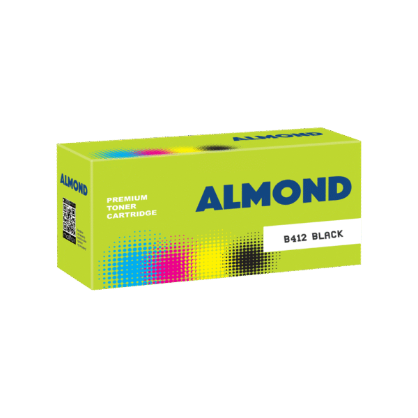 ALMOND TONER ΣΥΜΒΑΤΟ ΜΕ OKI # Β412 BLACK 7.000Φ. (Ν)