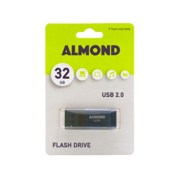 ALMOND FLASH DRIVE USB 32GB PRIME ΜΠΛΕ