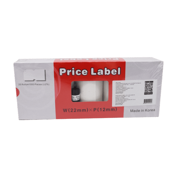 MOTEX ΕΤΙΚΕΤΕΣ ΑΥΤΟΚΟΛΛΗΤΕΣ 22x12cm ΛΕΥΚΕΣ 25 ΡΟΛΑ 1000 Τ.