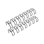 OPUS ΣΠΙΡΑΛ ΒΙΒΛΙΟΔΕΣΙΑΣ ΜΕΤΑΛΛΙΚΟ 12.7mm ΜΑΥΡΟ 100Τ.