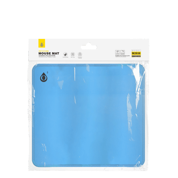 MTK MOUSE PAD 25x21x0.15 cm ΜΠΛΕ