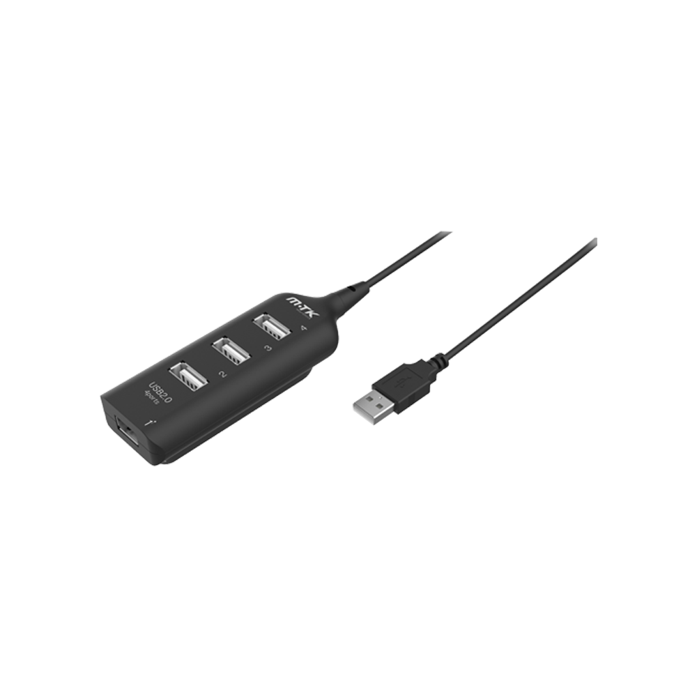 463.736590 MTK 4 ΘΥΡΩΝ USB 2.0 ΜΑΥΡΟ - Image 1
