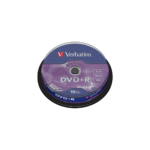 VERBATIM DVD+R 4.7GB 16X CAKEBOX 10 ΤΕΜΑΧΙΑ