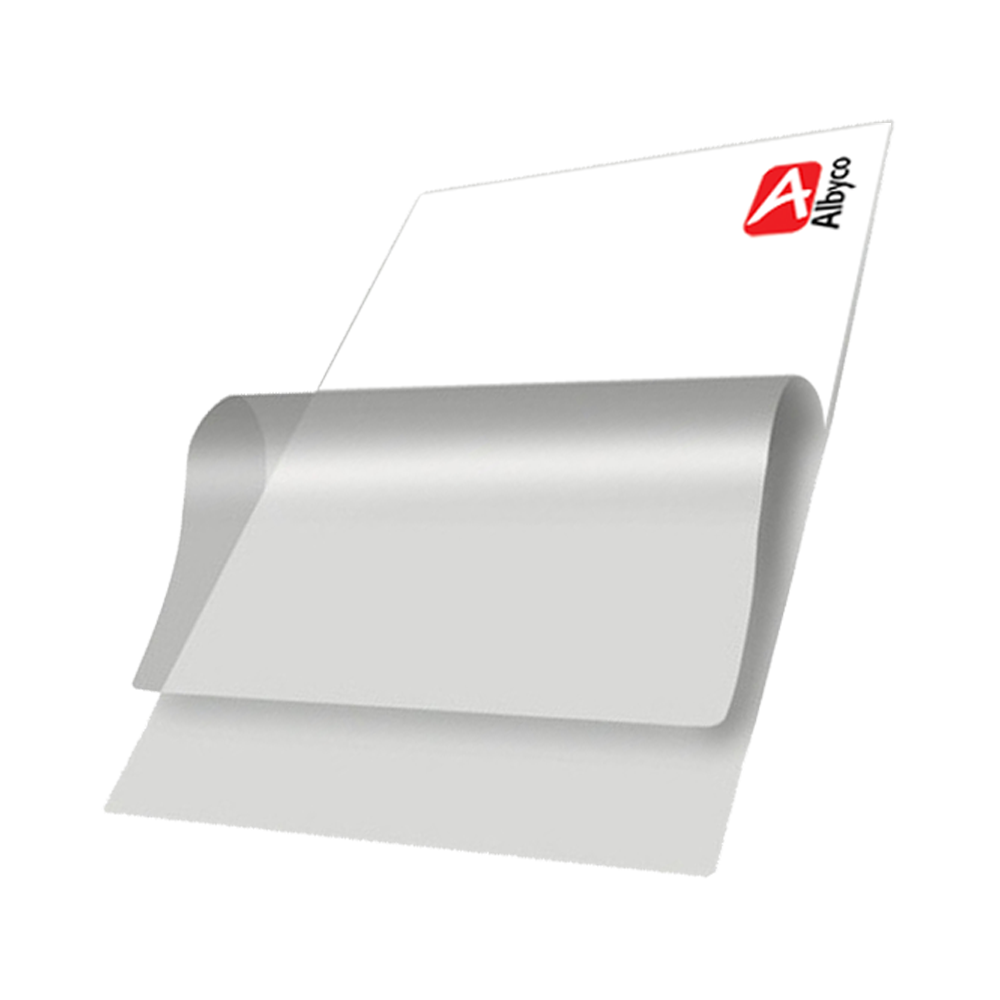 480.30.011.80 ALBYCO ΔΙΦΥΛΛΑ ΠΛΑΣΤΙΚΟΠΟΙΗΣΗΣ Α3 80micron ΔΙΑΦΑΝΟ 100Τ. - Image 1