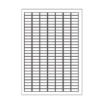 SOREX ΕΤΙΚΕΤΕΣ ΑΥΤΟΚΟΛΛΗΤΕΣ ΓΙΑ ΕΚΤΥΠΩΤΗ A4 7x27 25.4x10mm  100 ΦΥΛΛΑ