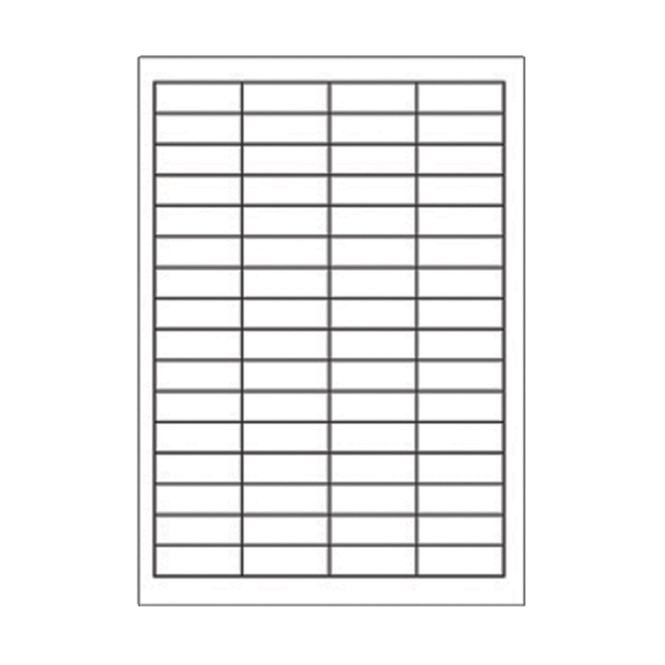 SOREX ΕΤΙΚΕΤΕΣ ΑΥΤΟΚΟΛΛΗΤΕΣ ΓΙΑ ΕΚΤΥΠΩΤΗ A4 4x16 48.5x16.9mm  100 ΦΥΛΛΑ