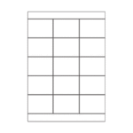 SOREX ΕΤΙΚΕΤΕΣ ΑΥΤΟΚΟΛΛΗΤΕΣ ΓΙΑ ΕΚΤΥΠΩΤΗ A4 3x5 70x50.8mm 100 ΦΥΛΛΑ