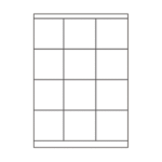 SOREX ΕΤΙΚΕΤΕΣ ΑΥΤΟΚΟΛΛΗΤΕΣ ΓΙΑ ΕΚΤΥΠΩΤΗ A4 3x4 70x67.7mm 100 ΦΥΛΛΑ