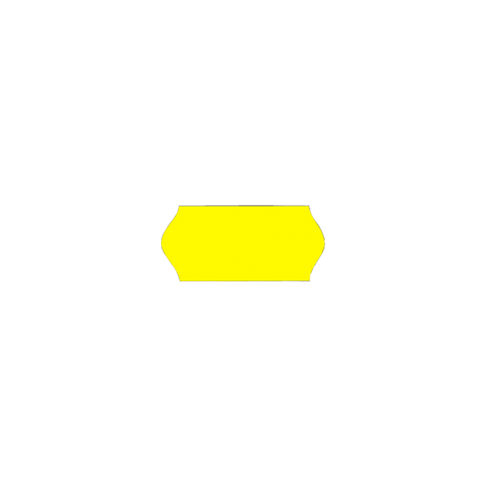 534.12.10FY ΕΤΙΚΕΤΕΣ ΑΥΤΟΚΟΛΛΗΤΕΣ 26x12 ΚΙΤΡΙΝΟ ΦΩΣΦΟΡΟΥΧΟ 54x1000 Τ. - Image 1