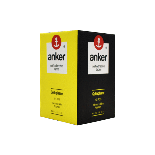 ANKER ΚΟΛΛΗΤΙΚΗ ΤΑΙΝΙΑ 15mmx66m ΔΙΑΦΑΝΗ 10Τ.