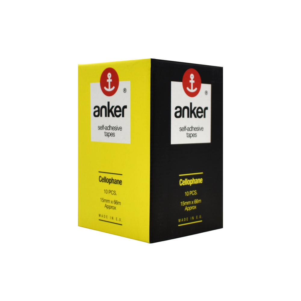 536.2.78113 ANKER ΚΟΛΛΗΤΙΚΗ ΤΑΙΝΙΑ 15mmx66m ΔΙΑΦΑΝΗ 10Τ. - Image 1