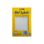 STEF ΕΤΙΚΕΤΕΣ ΑΥΤΟΚΟΛΛΗΤΕΣ 19x32mm 25/ΦΥΛΛΟ ΛΕΥΚΕΣ 40 ΦΥΛΛΑ