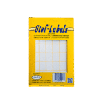 STEF ΕΤΙΚΕΤΕΣ ΑΥΤΟΚΟΛΛΗΤΕΣ 16x24mm 36/ΦΥΛΛΟ ΛΕΥΚΕΣ 40 ΦΥΛΛΑ