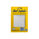 STEF ΕΤΙΚΕΤΕΣ ΑΥΤΟΚΟΛΛΗΤΕΣ 9x23mm 54/ΦΥΛΛΑ ΛΕΥΚΕΣ 40 ΦΥΛΛΑ