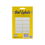 STEF ΕΤΙΚΕΤΕΣ ΑΥΤΟΚΟΛΛΗΤΕΣ 48x18mm 16/ΦΥΛΛΟ ΛΕΥΚΕΣ 40 ΦΥΛΛΑ