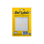 STEF ΕΤΙΚΕΤΕΣ ΑΥΤΟΚΟΛΛΗΤΕΣ 18x72mm 10/ΦΥΛΛΟ ΛΕΥΚΕΣ 40 ΦΥΛΛΑ