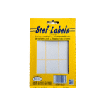 STEF ΕΤΙΚΕΤΕΣ ΑΥΤΟΚΟΛΛΗΤΕΣ 32x72mm 6/ΦΥΛΛΟ ΛΕΥΚΕΣ 40 ΦΥΛΛΑ