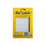 STEF ΕΤΙΚΕΤΕΣ ΑΥΤΟΚΟΛΛΗΤΕΣ 40x72mm 4/ΦΥΛΛΟ ΛΕΥΚΕΣ 40 ΦΥΛΛΑ