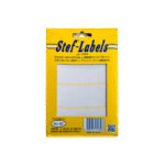 STEF ΕΤΙΚΕΤΕΣ ΑΥΤΟΚΟΛΛΗΤΕΣ 100x38mm 4/ΦΥΛΛΟ ΛΕΥΚΕΣ 40 ΦΥΛΛΑ