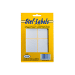STEF ΕΤΙΚΕΤΕΣ ΑΥΤΟΚΟΛΛΗΤΕΣ 53x82mm 4/ΦΥΛΛΟ ΛΕΥΚΕΣ 40 ΦΥΛΛΑ