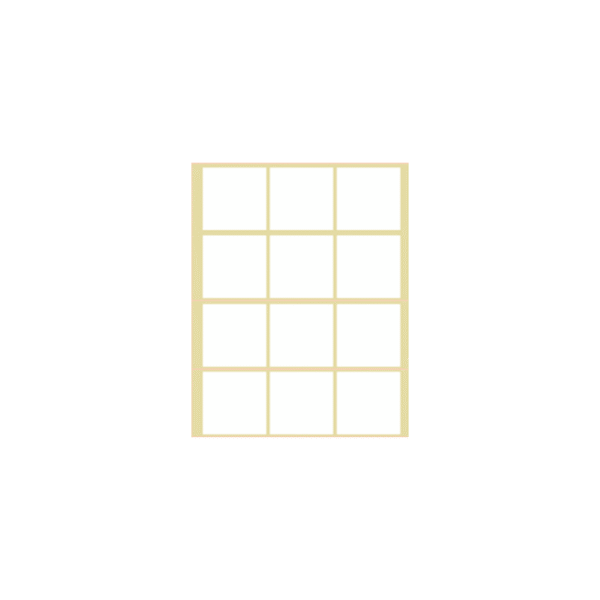 ΕΤΙΚΕΤΕΣ ΑΥΤΟΚΟΛΛΗΤΕΣ 32x35mm 12/ΦΥΛΛΟ Ν16 ΛΕΥΚΕΣ 40 ΦΥΛΛΑ