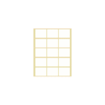ΕΤΙΚΕΤΕΣ ΑΥΤΟΚΟΛΛΗΤΕΣ 32x27mm 15/ΦΥΛΛΟ Ν17 ΛΕΥΚΕΣ 40 ΦΥΛΛΑ