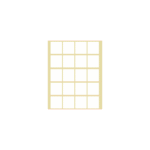 ΕΤΙΚΕΤΕΣ ΑΥΤΟΚΟΛΛΗΤΕΣ 23x27mm 20/ΦΥΛΛΟ Ν21 ΛΕΥΚΕΣ 40 ΦΥΛΛΑ