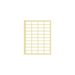 ΕΤΙΚΕΤΕΣ ΑΥΤΟΚΟΛΛΗΤΕΣ 24x12mm 40/ΦΥΛΛΟ Ν25 ΛΕΥΚΕΣ 40 ΦΥΛΛΑ