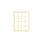 ΕΤΙΚΕΤΕΣ ΑΥΤΟΚΟΛΛΗΤΕΣ 23x36mm 16/ΦΥΛΛΟ Ν38 ΛΕΥΚΕΣ 40 ΦΥΛΛΑ