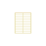 ΕΤΙΚΕΤΕΣ ΑΥΤΟΚΟΛΛΗΤΕΣ 49x10mm 24/ΦΥΛΛΟ Ν39 ΛΕΥΚΕΣ 40 ΦΥΛΛΑ