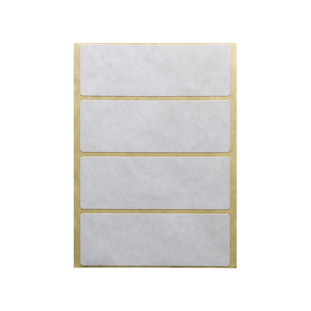 56107-4 ΕΤΙΚΕΤΕΣ ΑΥΤΟΚΟΛΛΗΤΕΣ 100x35mm 4/ΦΥΛΛΟ Ν4 ΛΕΥΚΕΣ 40 ΦΥΛΛΑ - Image 1