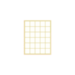 ΕΤΙΚΕΤΕΣ ΑΥΤΟΚΟΛΛΗΤΕΣ 19x23mm 30/ΦΥΛΛΟ Ν41 ΛΕΥΚΕΣ 40 ΦΥΛΛΑ