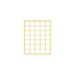 ΕΤΙΚΕΤΕΣ ΑΥΤΟΚΟΛΛΗΤΕΣ 18x19mm 35/ΦΥΛΛΟ Ν42 ΛΕΥΚΕΣ 40 ΦΥΛΛΑ