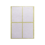 ΕΤΙΚΕΤΕΣ ΑΥΤΟΚΟΛΛΗΤΕΣ 48x72mm 4/ΦΥΛΛΟ Ν8 ΛΕΥΚΕΣ 40 ΦΥΛΛΑ