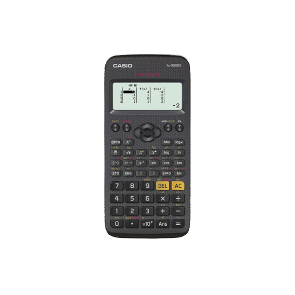 CASIO ΑΡΙΘΜΟΜΗΧΑΝΗ ΕΠΙΣΤΗΜΟΝΙΚΗ 274 ΛΕΙΤΟΥΡΓΙΕΣ 16.55x7.7x1.38cm FX-350EX-S ΜΑΥΡΗ