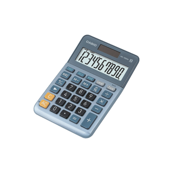 CASIO ΑΡΙΘΜΟΜΗΧΑΝΗ 10 ΨΗΦΙΩΝ 14.9x10.1cm MS-100EM