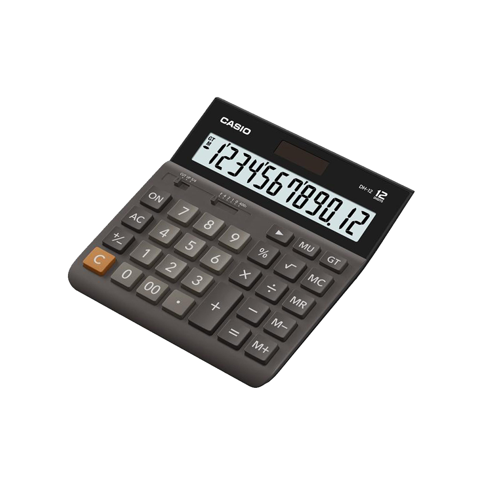 6-DH-12 CASIO ΑΡΙΘΜΟΜΗΧΑΝΗ 12 ΨΗΦΙΩΝ 15.1x15.8cm DH-12 - Image 1