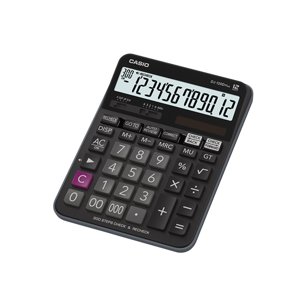 6-DJ-120DP CASIO ΑΡΙΘΜΟΜΗΧΑΝΗ 12 ΨΗΦΙΩΝ 19.2x14.4cm 10-DJ-120DP - Image 1