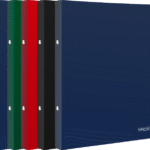 METRON ΝΤΟΣΙΕ 2 ΚΡΙΚΟΙ ΠΛΑΣΤΙΚΟ Α4 4cm ΜΑΤ ΑΣΣΟΡΤΙ 5 ΤΕΜΑΧΙΑ