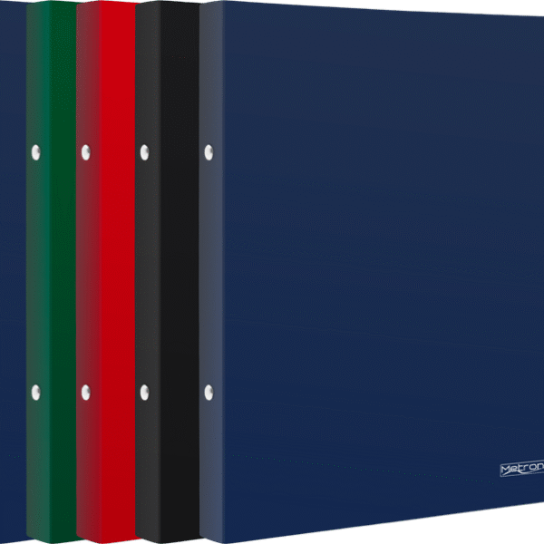 METRON ΝΤΟΣΙΕ 2 ΚΡΙΚΟΙ ΠΛΑΣΤΙΚΟ Α4 4cm ΜΑΤ ΑΣΣΟΡΤΙ 5 ΤΕΜΑΧΙΑ