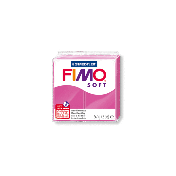 STAEDTLER ΠΗΛΟΣ 57gr FIMO SOFT RASPBERRY