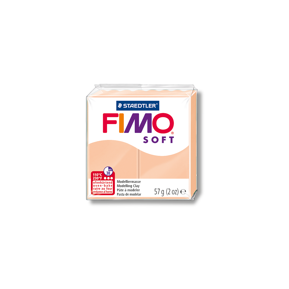 718.8020-43 STAEDTLER ΠΗΛΟΣ 57gr FIMO SOFT FLESH - Image 1