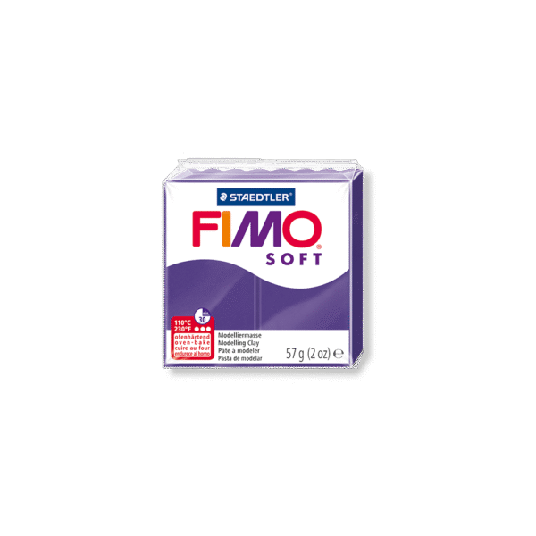 STAEDTLER ΠΗΛΟΣ 57gr FIMO SOFT PLUM