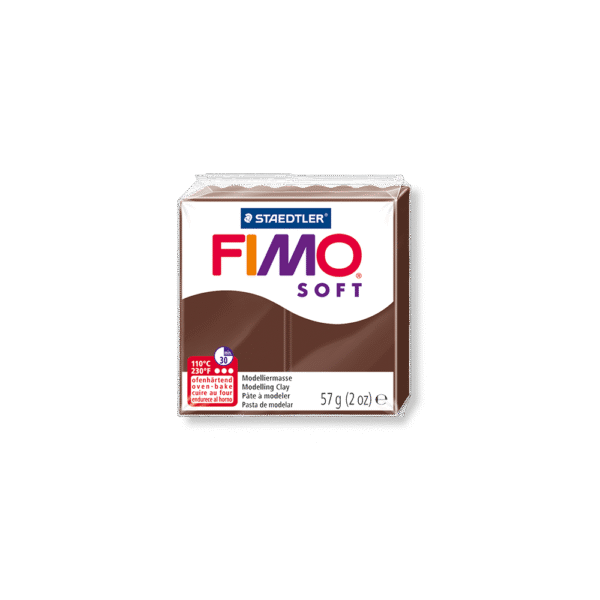 STAEDTLER ΠΗΛΟΣ 57gr FIMO SOFT CHOCOLATE