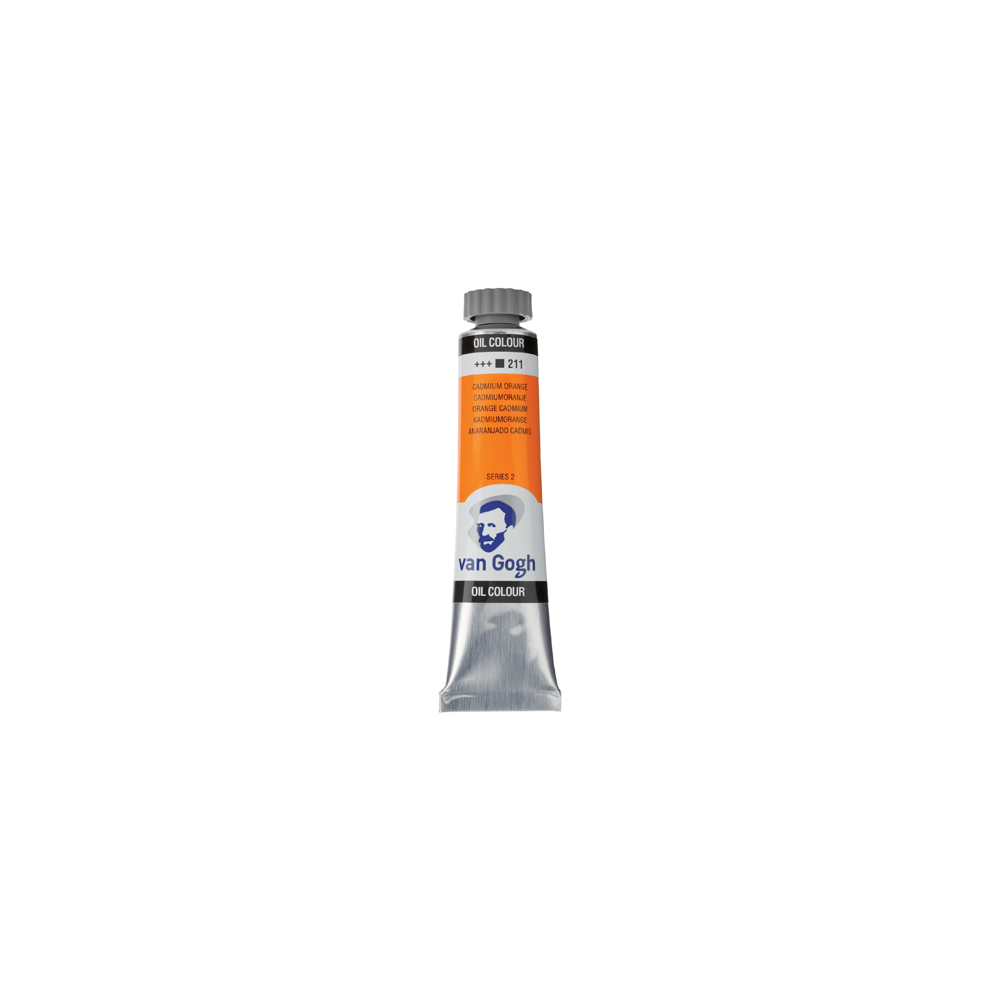 72.0204.2113 ROYAL TALENS ΧΡΩΜΑ ΛΑΔΙΟΥ 20ml VAN GOGH CADMIUM ORANGE 3Τ. - Image 1