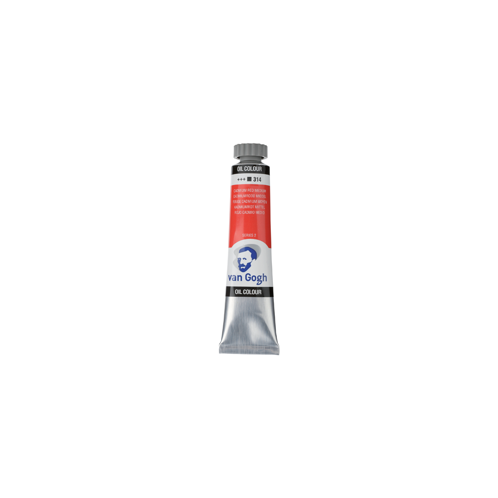 72.0204.3143 ROYAL TALENS ΧΡΩΜΑ ΛΑΔΙΟΥ 20ml VAN GOGH CADMIUM RED MEDIUM 3Τ. - Image 1