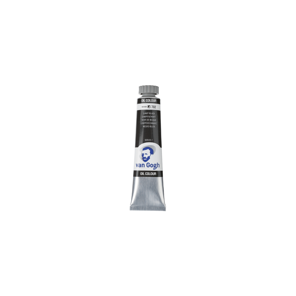 72.0204.7023 ROYAL TALENS ΧΡΩΜΑ ΛΑΔΙΟΥ 20ml VAN GOGH LAMPBLACK 3Τ. - Image 1