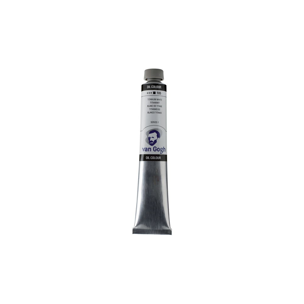 72.0206.1053 ROYAL TALENS ΧΡΩΜΑ ΛΑΔΙΟΥ 60ml VAN GOGH TITANIUM WHITE 3Τ. - Image 1